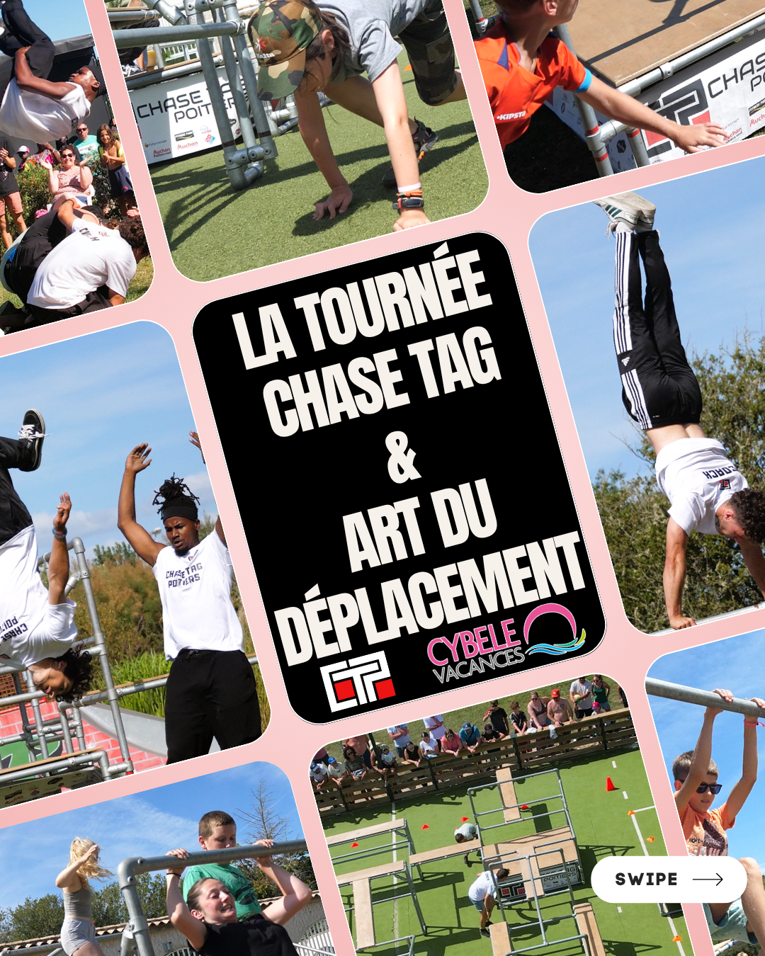 LA TOURN&Eacute;E CHASE TAG & ART DU D&Eacute;PLACEMENT
