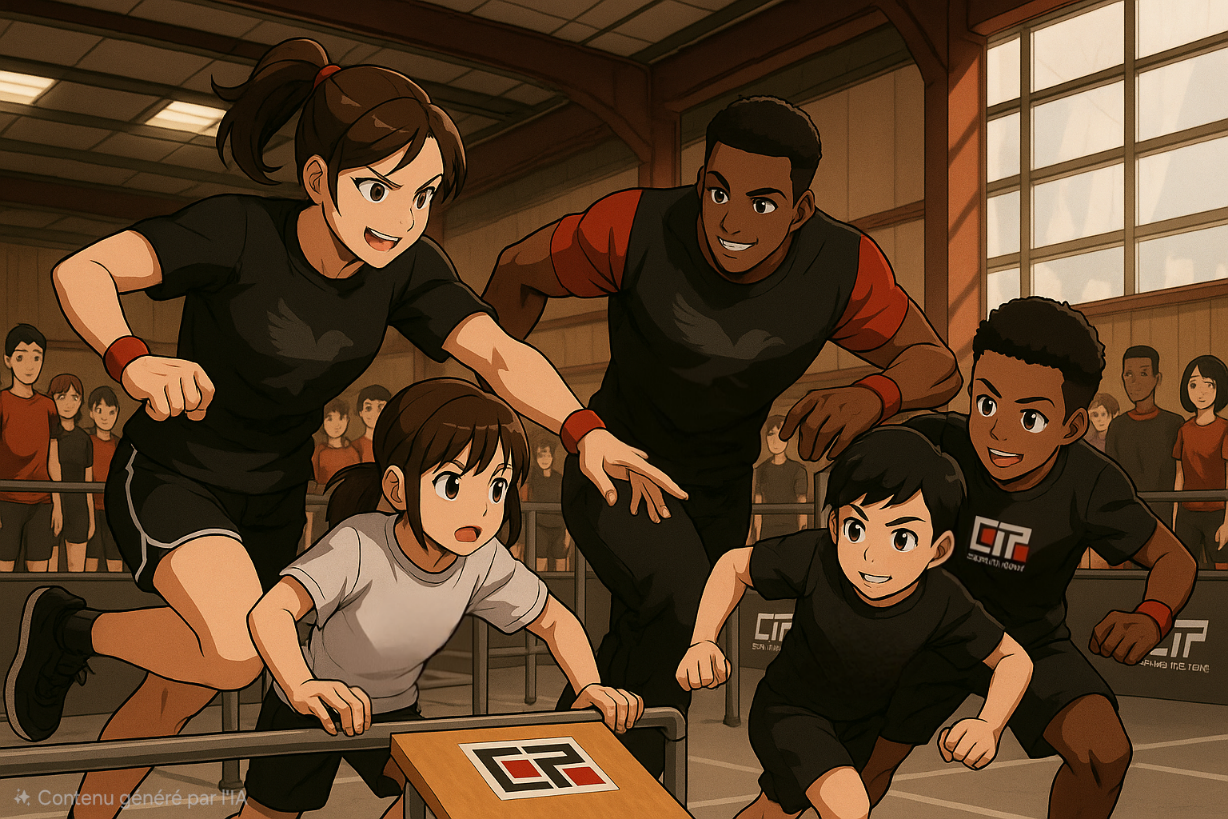 Stage CHASE TAG avec l'équipe THE CROW